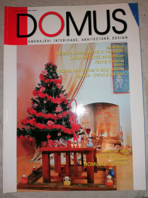 Revista DOMUS - Amenajari interioare , Arhitectura , Design Nr 12 Dec 2003 foto