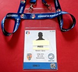 Acreditare de presa meci fotbal ROMANIA - CIPRU (UEFA Nations League (Liga Națiunilor 18.11.2024)