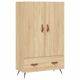 vidaXL Dulap &icirc;nalt, stejar Sonoma, 69,5x31x115 cm, lemn prelucrat