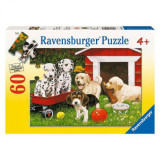 PUZZLE PETRECEREA CATEILOR, 60 PIESE, Ravensburger