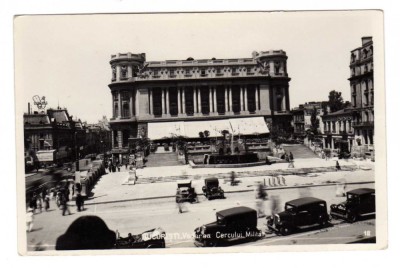 BUCURESTI CERCUL MILITAR AUTOMOBILE CINEMA CORSO RECLAMA PHILIPS foto