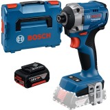 Bosch GDR 18V-215 + GBA - Masina de insurubat cu impact 215 Nm M6-M16 valiza speciala + Acumulator Li-Ion 18 V 5 Ah