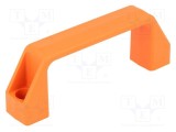 Suport tehnopolimer PA portocalie 45mm x 150mm x 27mm - ELESA GANTER