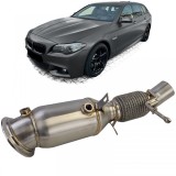 Conducta de &icirc;nlocuire din otel inoxidabil pentru motorsport, potrivita pentru BMW Seria 5 F10 F11 N20 520i 528i Performance AutoTuning