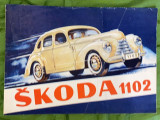 Cumpara ieftin SKODA 1102 SEDAN si ROADSTER / PLIANT VECHI ANII&#039;60/ 6 pagini, 30x21 cm.