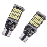 Set 2 Becuri LED T15 W16W 45SMD CANBUS ALB