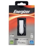 Incarcator auto + cablu de date Energizer iphone / iPod