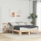 vidaXL Cadru de pat cu sertar Maro 140 x 200 cm 3385688
