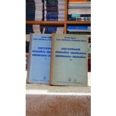 Dictionar roman-german, german-roman (2 volume) - Emilia Savin