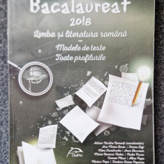 BACALAUREAT LIMBA SI LITERATURA ROMANA MODELE DE TESTE 2018 - Romonti