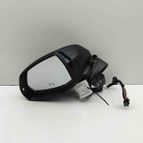 Oglinda Laterala Stanga Audi Q5 FY 2017, OEM 80C857409C, Portocalie/Neagra, Unghi Mort, Second Hand