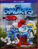 Film Blu Ray 3D: Strumpfii / The Smurfs ( supracoperta; dublat in limba romana )