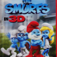 Film Blu Ray 3D: Strumpfii / The Smurfs ( supracoperta; dublat in limba romana )