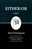 Kierkegaard&#039;s Writings, III, Part I: Either/Or. Part I
