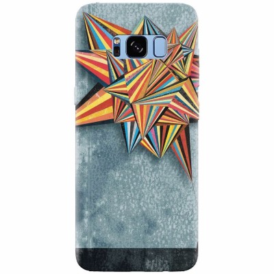 Husa silicon pentru Samsung S8 Plus, Abstract Colorful Balloon Triangles foto