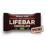 Baton cu ciocolata raw Lifebar Bio, 25g, Lifefood