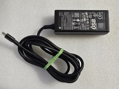 Incarcator laptop HP 15V, 3A, TPN-DA15 USB-C, TYPE-C, 45W - poze reale foto