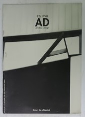 ARHITEXT DESIGN , REVISTA DE ARHITECTURA , NR.12 , 1998 foto