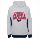 Washington Capitals hanorac cu glugă pentru copii power play raglan pullover - Dětsk&eacute; M (10 - 12 let)