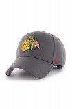 Cumpara ieftin 47brand șapcă NHL Chicago Blackhawks culoarea gri, cu imprimeu H-MVP04WBV-CC, 47 Brand