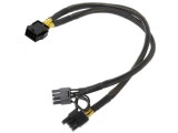 Cablu Active, adaptor alimentare placa video pci-e 8 pini mama la 2 x 6+2pini tata, multiplicator/ prelungitor spliter/splitter pcie 8 pini, extensie