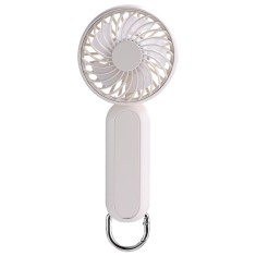 Ventilator portabil USB cu baterie Techsuit A217, bej foto