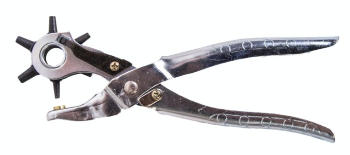 Cleste pentru gaurire piele si cauciuc 150 mm Basic