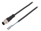 Cablu de Conectare M12 4 PIN 2m 250VAC 4A PUR