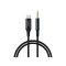 Cablu USB TYPE C - Jack 3.5 mm 1m negru Choetech AUX006