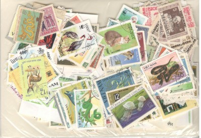 Vietnam.Lot peste 300 buc. timbre stampilate GL.16 foto