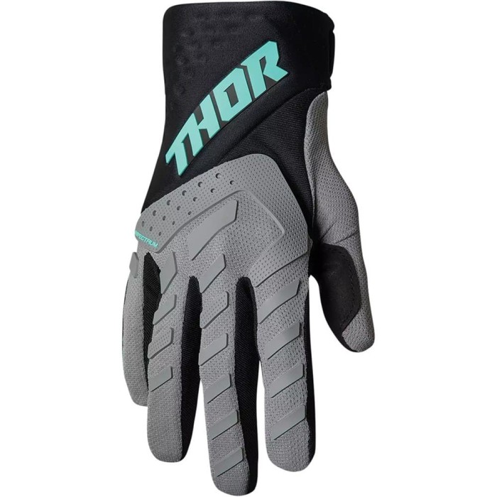 Manusi cross/atv copii Thor Spectrum albastru/gri marime L