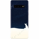 Husa silicon personalizata pentru Samsung Galaxy S10, Winter Night