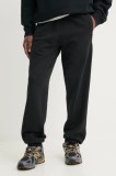 adidas Originals pantaloni de trening din bumbac Essential culoarea negru, uni, JC9575