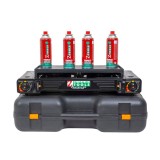 Aragaz camping 2 ochiuri cu aprindere electrica 2x2.3kW, tava gril si accesorii