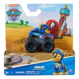 PATRULA CATELUSILOR PUP SQUAD RACERS RESCUE WHEELS VEHICUL METALIC CHASE SCARA 1:55 SuperHeroes ToysZone