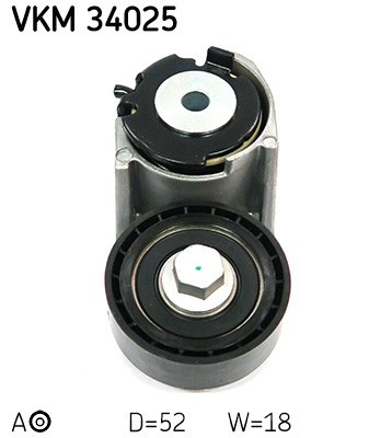 SKF VKM 34025 rola intinzator,curea transmisie