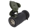 Conector circular mufă tată cu m&acirc;ner articulat
