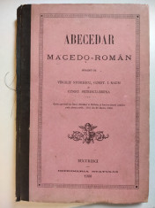 Abecedar macedo roman 1900 foto