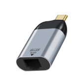 Adaptor USB-C 3.1 Type-C la RJ45 placa de retea GIGABIT externa telefon, laptop