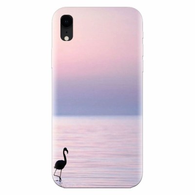 Husa silicon pentru Apple Iphone XR, Flaminsgo Sunset foto