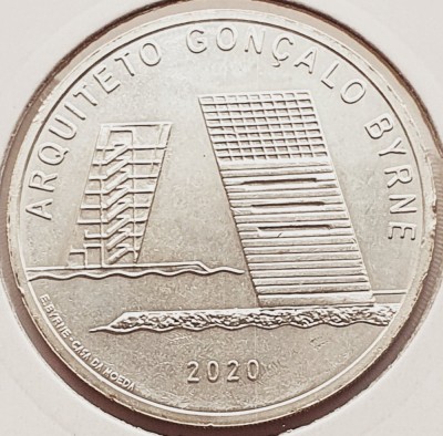 180 Portugalia 7,5 Euro 2020 Gon&amp;ccedil;alo Byrne km 918 argint foto