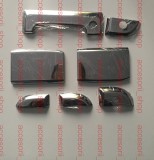 Ornamente Manere Inox VW Transporter T4, Set 4 Bucati, Prindere Adeziva