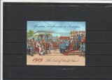 ROMANIA 2019 LP 2246 SFARSITUL RAZBOIULUI DE INTREGIRE COLITA DANTELATA MNH NESTAMPILATA, Nestampilat