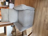 2 fotolii din stofa cu recliner manual