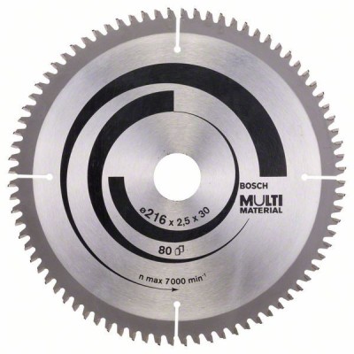 Bosch Panza ferastrau circular Multi Material, 216x30x2.5mm, 80T ProAdvanced PowerfulTools foto