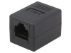 Adaptor soclu RJ45 Cat 6 8p8c neecrana&Aring;&pound;i x2, Logilink