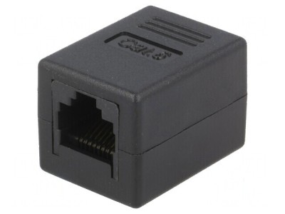 Adaptor soclu RJ45 Cat 6 8p8c neecrana&amp;Aring;&amp;pound;i x2 foto
