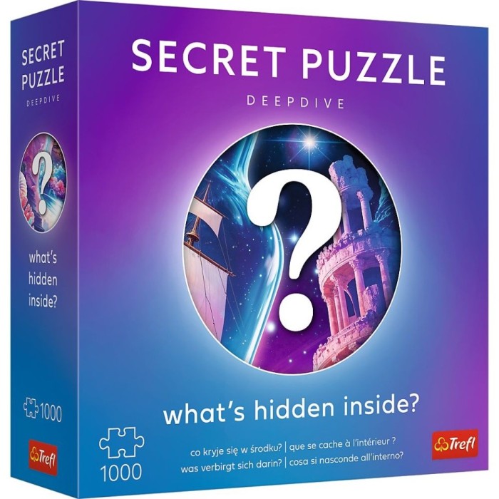 PUZZLE TREFL 1000 PREMIUM PLUS PUZZLE SECRET SCUFUNDARE IN ADANCIME