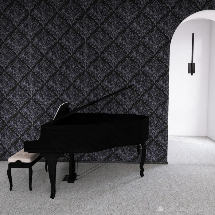 Fototapet Royal Black