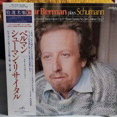 Vinil "Japan Press"Lazar Berman plays Schumann(EX)